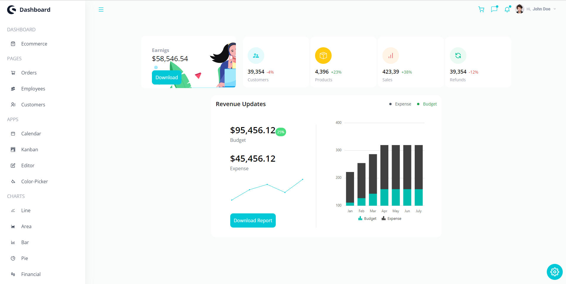 Dashboard App